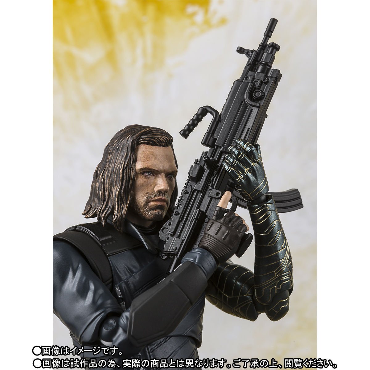 TAMASHII NATIONS S.H. Figuarts Bucky & Tamashii Effect Impact Avengers Infinity War
