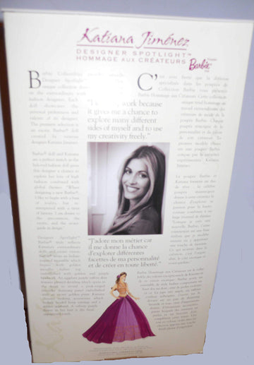 Designer Spotlight Barbie Doll by Katiana Jimenez - Limited Edition