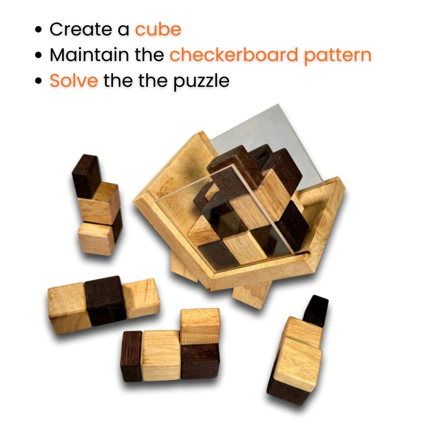 Inmpossible Puzzle - The Splitting Headache for Puzzler Lovers and The Hard to Buy for - Level 10 Out of 10 Difficulty - Very Hard Brain Teaser