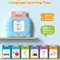 Airbition Bilingual Spanish and English Talking Flash Cards for Ages 2+