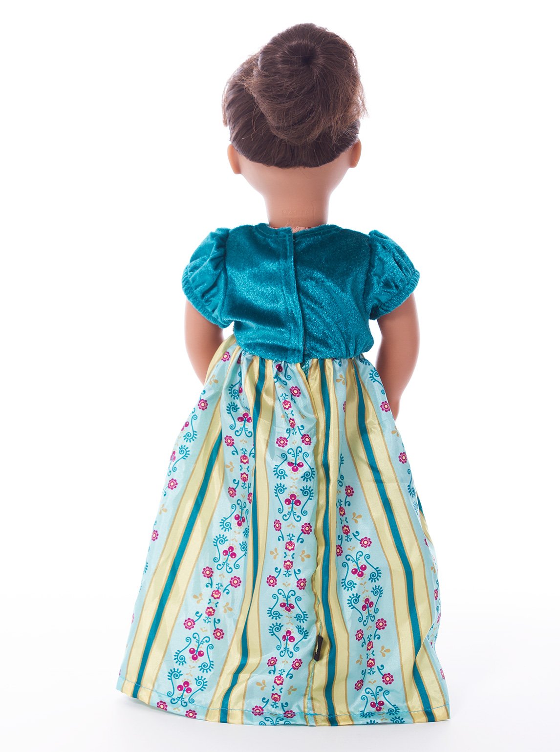 Little Adventures Scandinavian Princess Coronation Doll Dress - Doll Not Included - Machine Washable Child Pretend Play and Party Doll Clothes with No