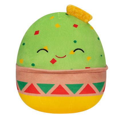 Squishmallows 7.5-Inch Gideon The Guacamole Plush - Add Gideon to Your Squad, Ultrasoft Stuffed Animal Medium-Sized Plush Toy, Official Kelly Toy