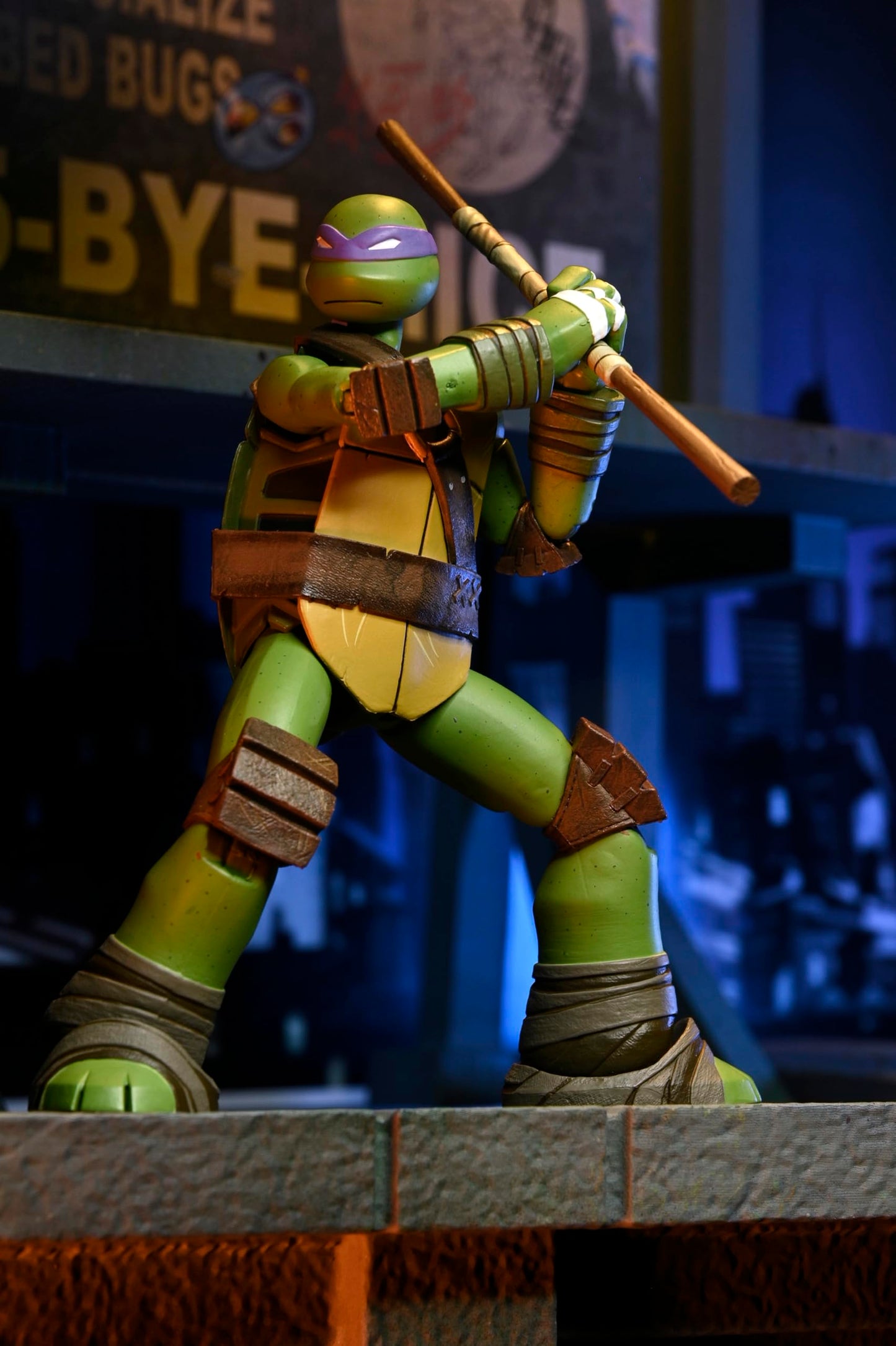 NECA - Teenage Mutant Ninja Turtles (2012 Cartoon) - 7" Scale Action Figure - Ultimate Donatello