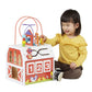 Melissa & Doug First Play Slide, Sort & Roll Wooden Activity Barn