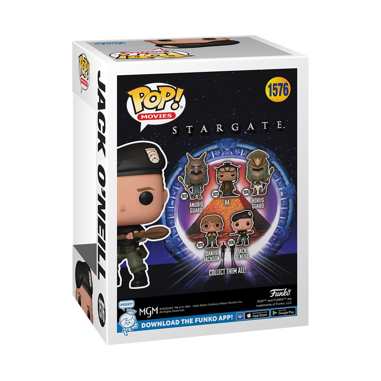 Funko POP! Movies: Stargate - Jack O'Neil - Collectable Vinyl Figure - Gift Idea - Official Merchandise - for Kids & Adults - Movies Fans - Model