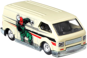 Hot Wheels Toy Car,1:64 Scale Premium Die-Cast MBK Van, Real Riders Tires, Metal/Metal Chassis & Body, Pop Culture Deco for Kids & Collectors