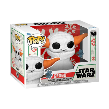 Funko Pop Star Wars: Mandolorian - Grogu (The Child, Baby Yoda) - (Snowman) - Star Wars: The Mandalorian - Collectable Vinyl Figure - Gift Idea