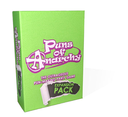 Puns of Anarchy Expansion Pack - The Outrageous Pun-Making Game - Nothing is Safe from Becoming Hilarious Wordplay for Creative People