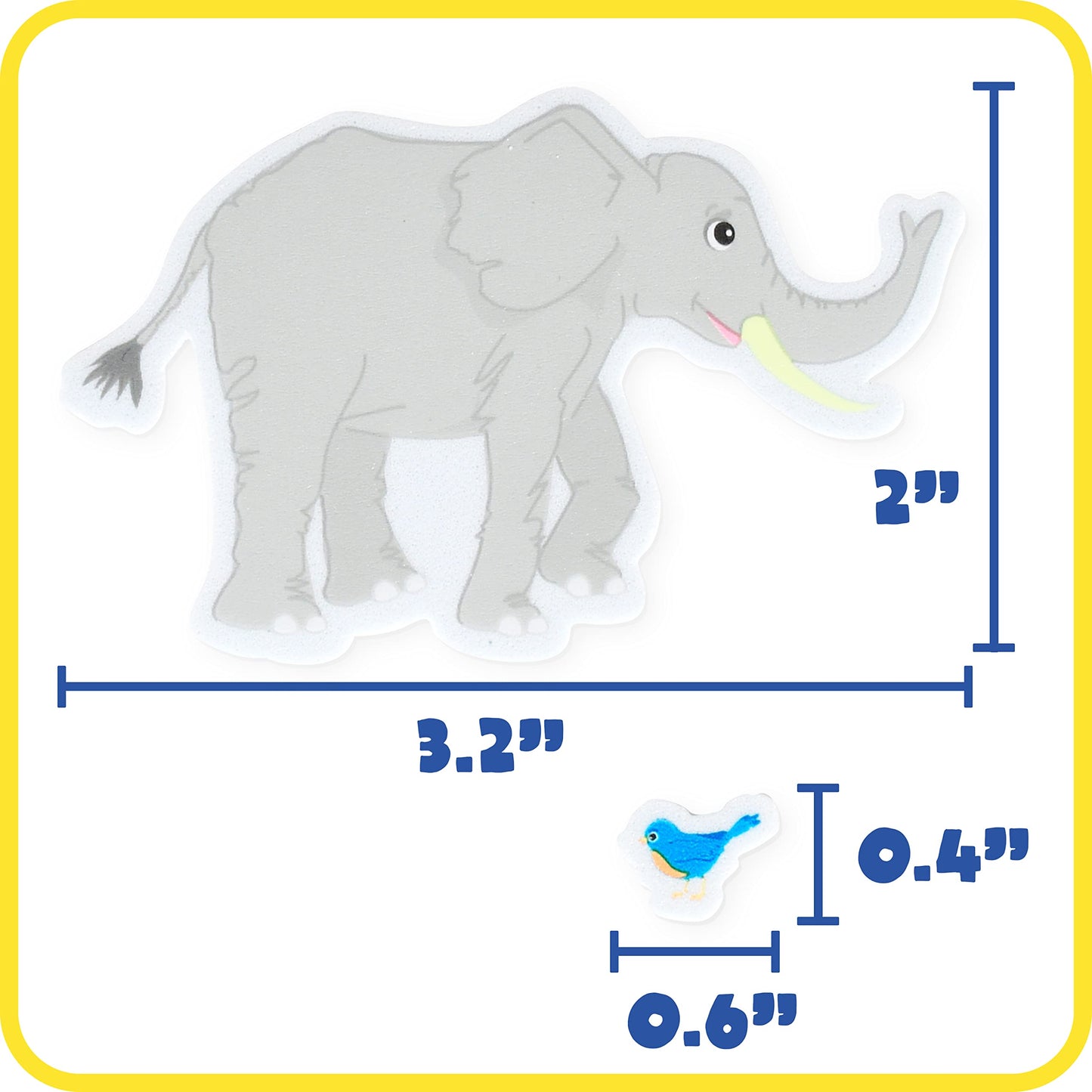 READY 2 LEARN Foam Stickers | Animals | Pack of 168 | Self-Adhesive Foam Stickers for Kids | Perfect for Crafts and Party Favors