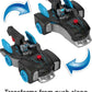 Fisher-Price Imaginext DC Super Friends Batman Toy Bat-Tech Batmobile Car & Light-Up Figure for Preschool Pretend Play Kids Ages 3+ Years