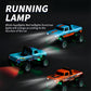YRounee 1:64 Mini RC Monster Truck with LED Lights | 2.4GHz Off-Road Remote Control Car | 3 Speed Adjustable, USB Rechargeable Alloy RC Truck for Kids