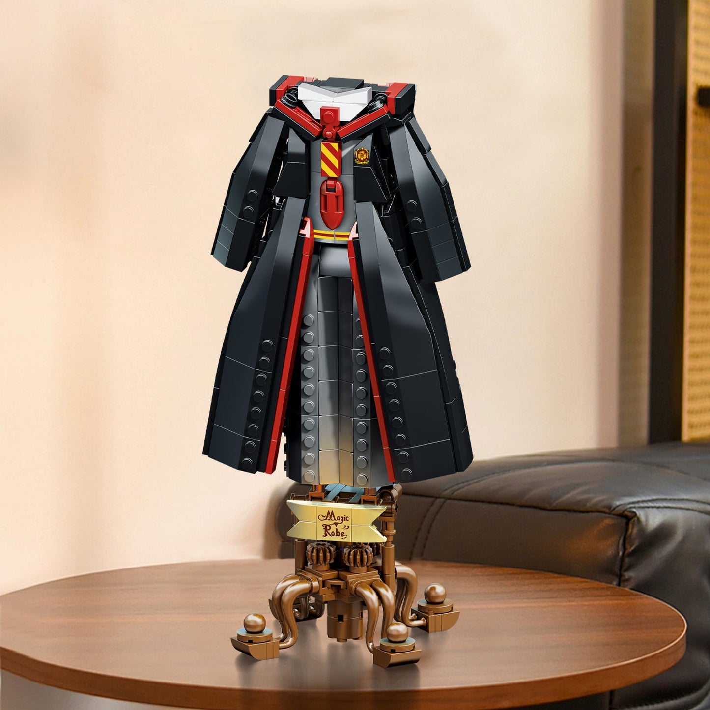 Vziimo Magic Robe Building Set, MOC Hary Robe Model Kit, Creative Home Office Decor Toy Gift for Teens Adults 14+ (661PCS)