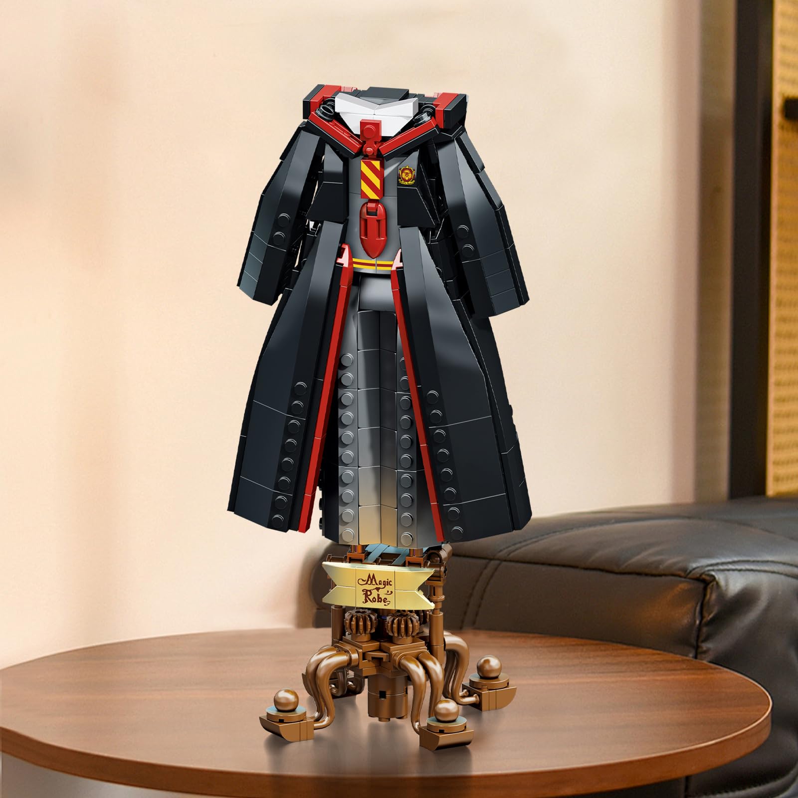Vziimo Magic Robe Building Set, MOC Hary Robe Model Kit, Creative Home Office Decor Toy Gift for Teens Adults 14+ (661PCS)