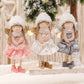 3pcs Christmas Angel Doll Decoration, Christmas Tree Hanging Ornaments, Thanksgiving Day Birthday Gifts, New Year Fairy Presents, Home Party Kids