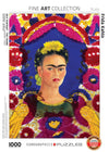 EuroGraphics Self Portrait, The Frame by Frida Kahlo 1000-Piece Puzzle