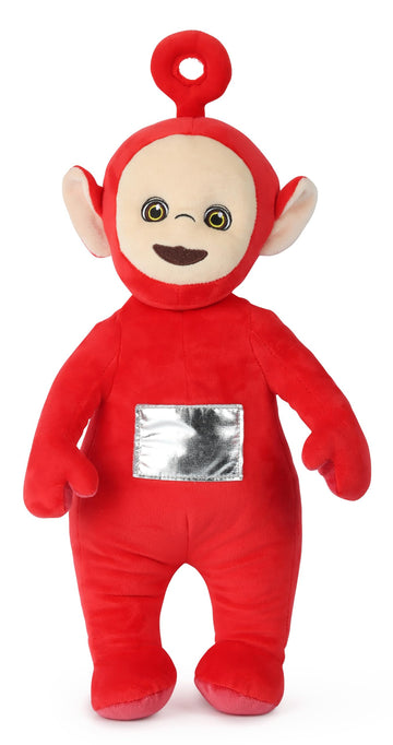 Jay Franco Teletubbies Po Plush Pillow Buddy - Kids Ultra-Soft Stuffed Plushie & Cozy Pillow, Official Licensed Product, 20 Inches, Red
