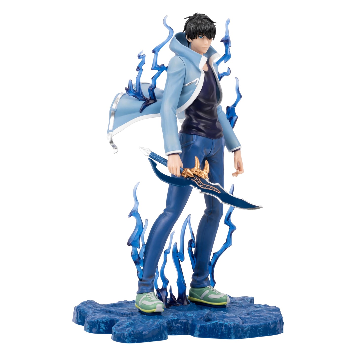 Total Anime Jinwoo - 9-Inch Collector Statue with Environmental Base and Premium