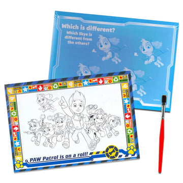 Paw Patrol Paint with Water Imagine Ink Coloring Book - Paw Patrol Activity Set Bundle Includes Reusable Paw Patrol Painting Book with Brush Plus More