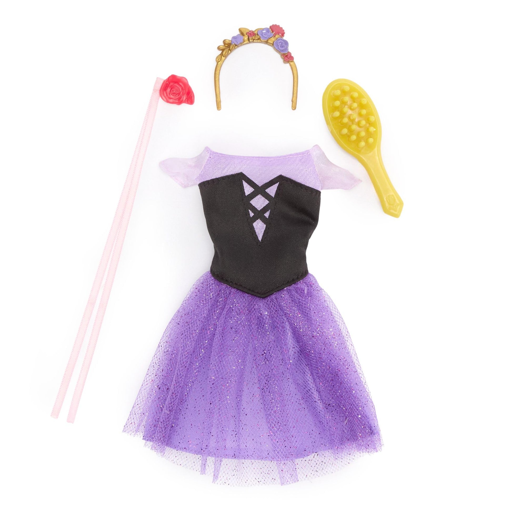Disney Store Official Princess Ballet Doll - 11 Inch Aurora Ballerina Doll - Includes Brush with Molded Details, 2 Tutu Outfits, Accessories and Owl