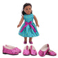 yijing Doll Accessories,Six Pair 18 Inch America Doll's Shoes,Suitable for 18 inch Doll?More Than 3 Months?