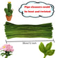 Swpohrat 100 Pieces Moss Green Pipe Cleaner Craft Set,Thick Fuzzy Chenille Stem Pipe Cleaners for DIY Craft Projects and Decorations