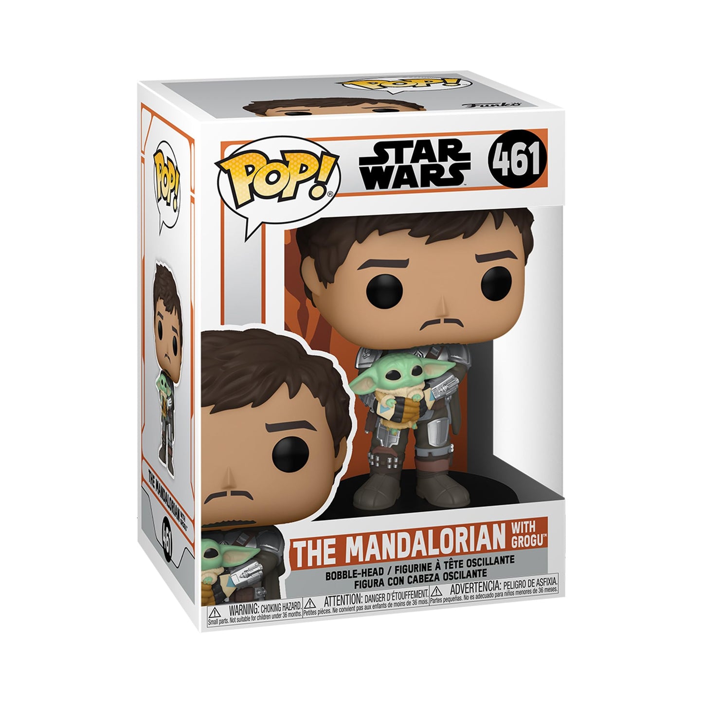 Funko POP! Star Wars: The Mandalorian - Mando Holding Child- Baby Yoda #461