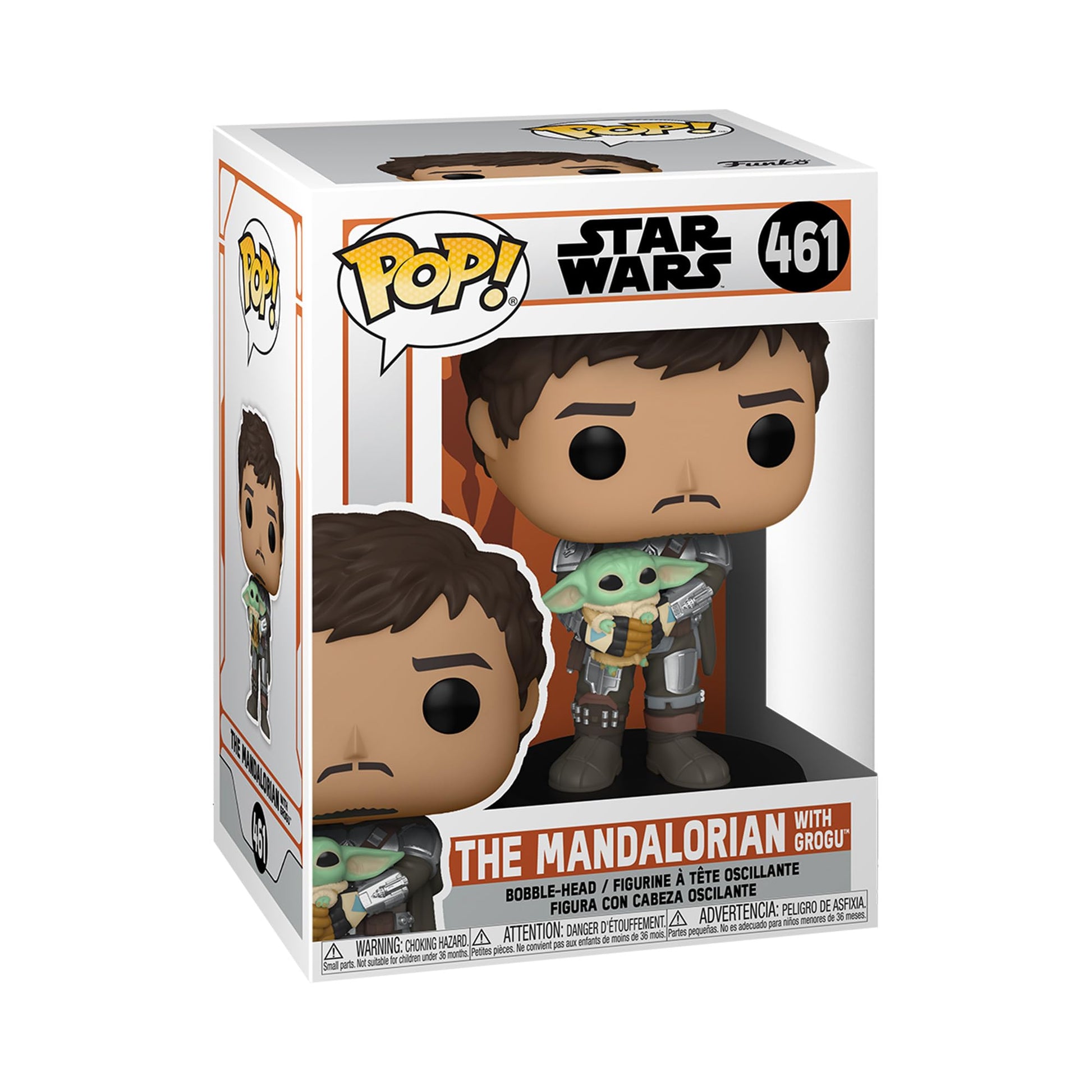 Funko POP! Star Wars: The Mandalorian - Mando Holding Child- Baby Yoda #461