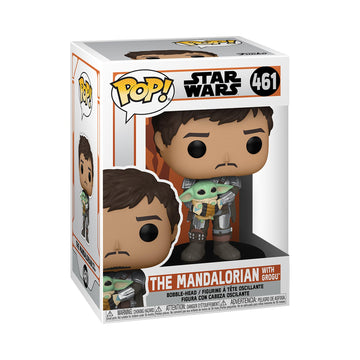Funko POP! Star Wars: The Mandalorian - Mando Holding Child- Baby Yoda #461
