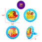 DecoPac Lion King Cupcake Rings, 24 Disney's The Lion King Cupcake Decorations Featuring Simba, Timon, Pumbaa, & Nala, For Birthday Parties