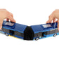Daron MTA New York City Bus 16" Articulated Bus RT8571 Toy, Blue , Brown