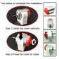 EUDAX 6 Set Rectangular Mini Electric 1.5-3V 24000RPM DC Motor with 84 Pcs Plastic Gears,Electronic Wire, 2 x AA Battery Holder,Boat Rocker