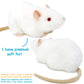TigerHart Wylie The White Rat - 7 Inch Stuffed Animal Plush