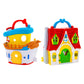 Disney Store Official Mickey Mouse & Donald Duck Playhouse Play Set - Interactive Playhouse Junior Donald Duck Toys - Poseable Figures