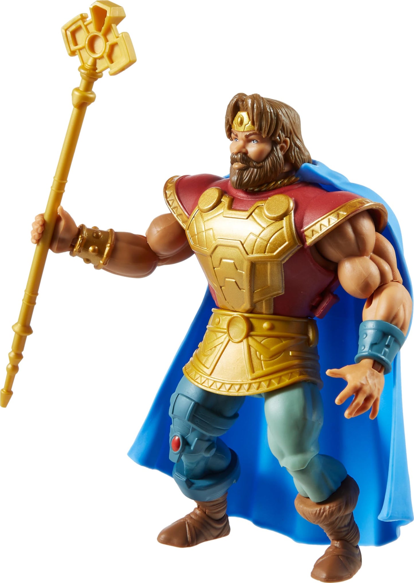 Masters of the Universe Origins Action Figure & Accessory, Rise of Snake Men King Rando & Mini Comic Book, 5.5 inch