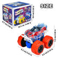 TQBYNJ Monster Truck Toys for 3 4 5 Year Old Boys - Friction Powered Toy Cars for Toddlers Boys Girls Ages 3-6 - Push and Go Cars Christmas Birthday