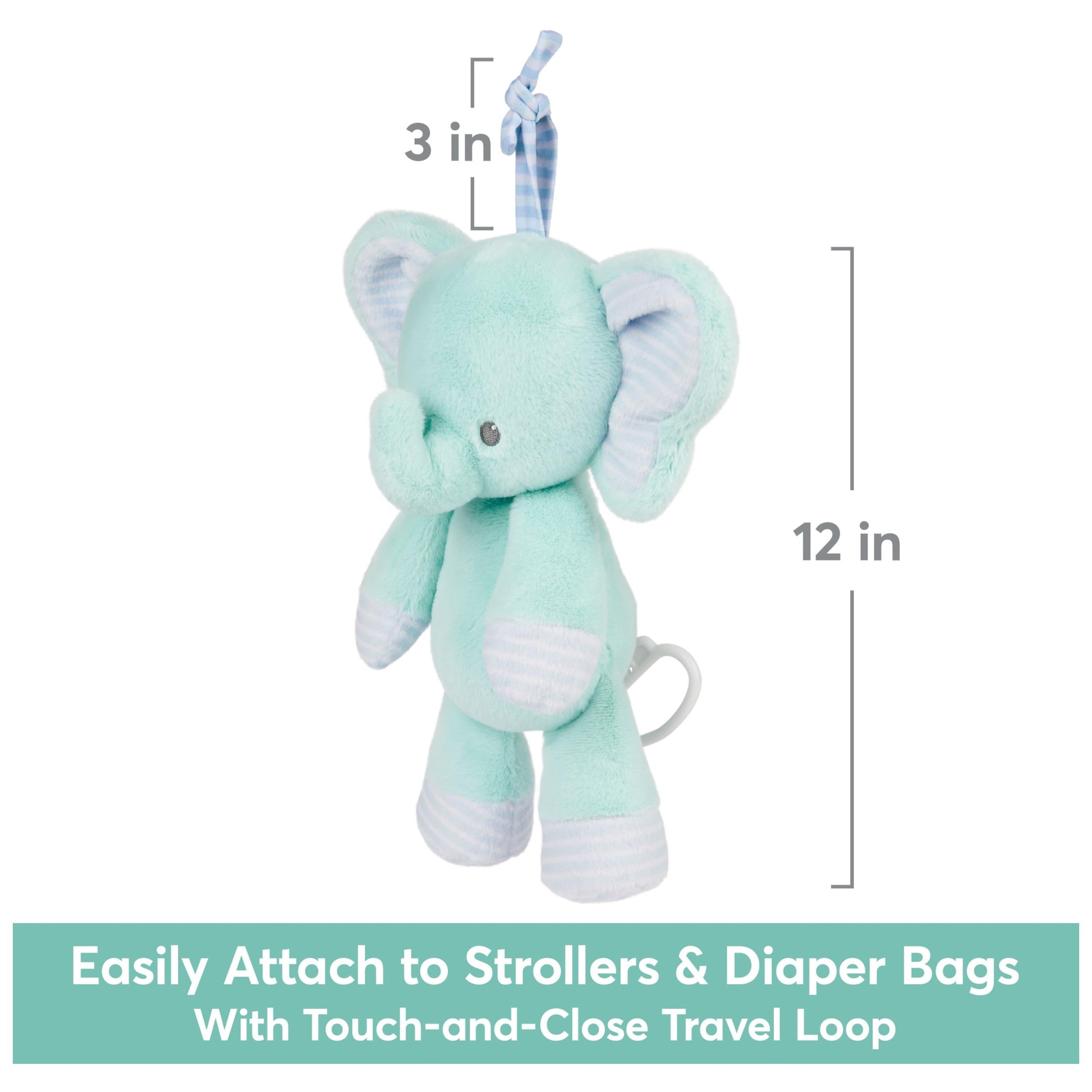 GUND Baby Tinkle Crinkle Pull and Play Sensory Toy for Ages 0+