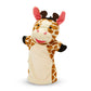 Melissa & Doug Zoo Friends Soft Plush Hand Puppets 4-Piece Glove Set
