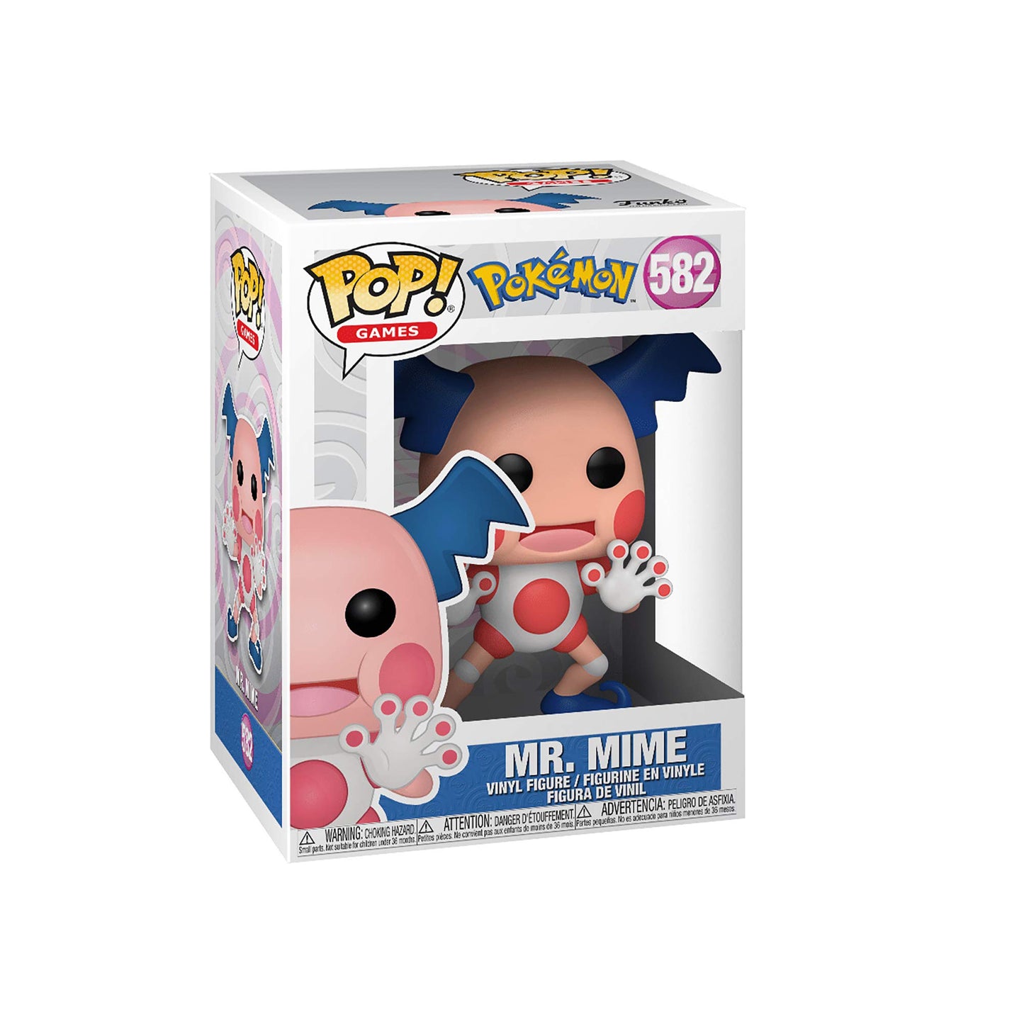 Funko Games: POP! Pokemon Series 2 Collectors Set - Pichu, Vulpix, Mewtwo, Mr. Mime