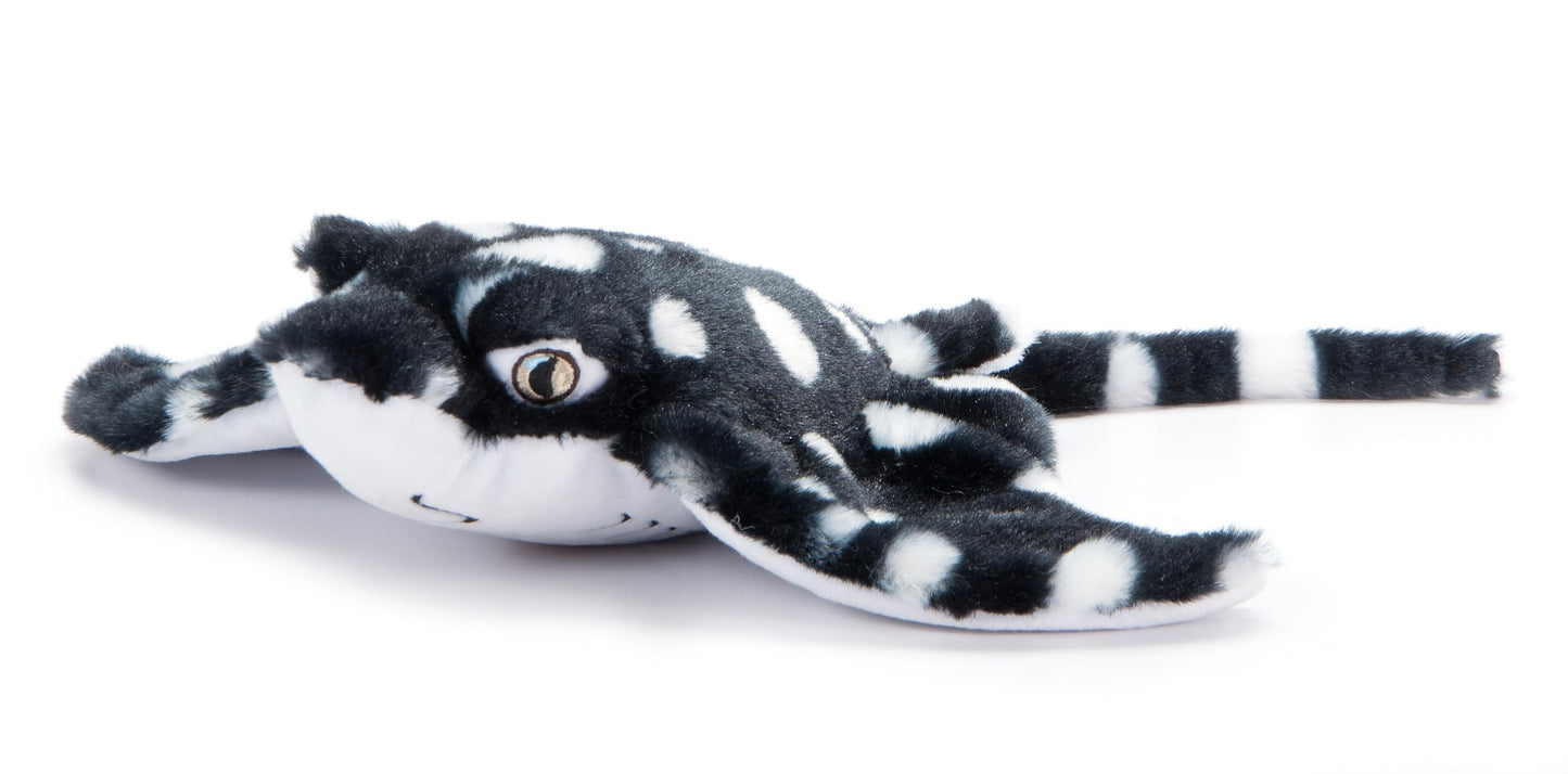 The Petting Zoo Spotted Eagle Stingray Stuffed Animal Plushie, Gifts for Kids, Earth Keeperz Sealife Animals, Zoologee Spotted Eagle Stingray Plush