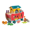 Tender Leaf Toys - Wooden Noah’s Ark Animal Shape Sorter Toy - Encourages Imaginative Play, Improves Recognition and Problem Solving Skills - 3 Years