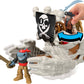 Fisher-Price Imaginext Billy Bones Pirate Ship Playset with Accessories