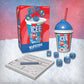 YAHTZEE: ICEE Edition, Exclusive Collectible Cup Shaker, Roll the Dice Featuring Your Favorite Flavors Cherry, Blue Rasberry & More, Classic Dice