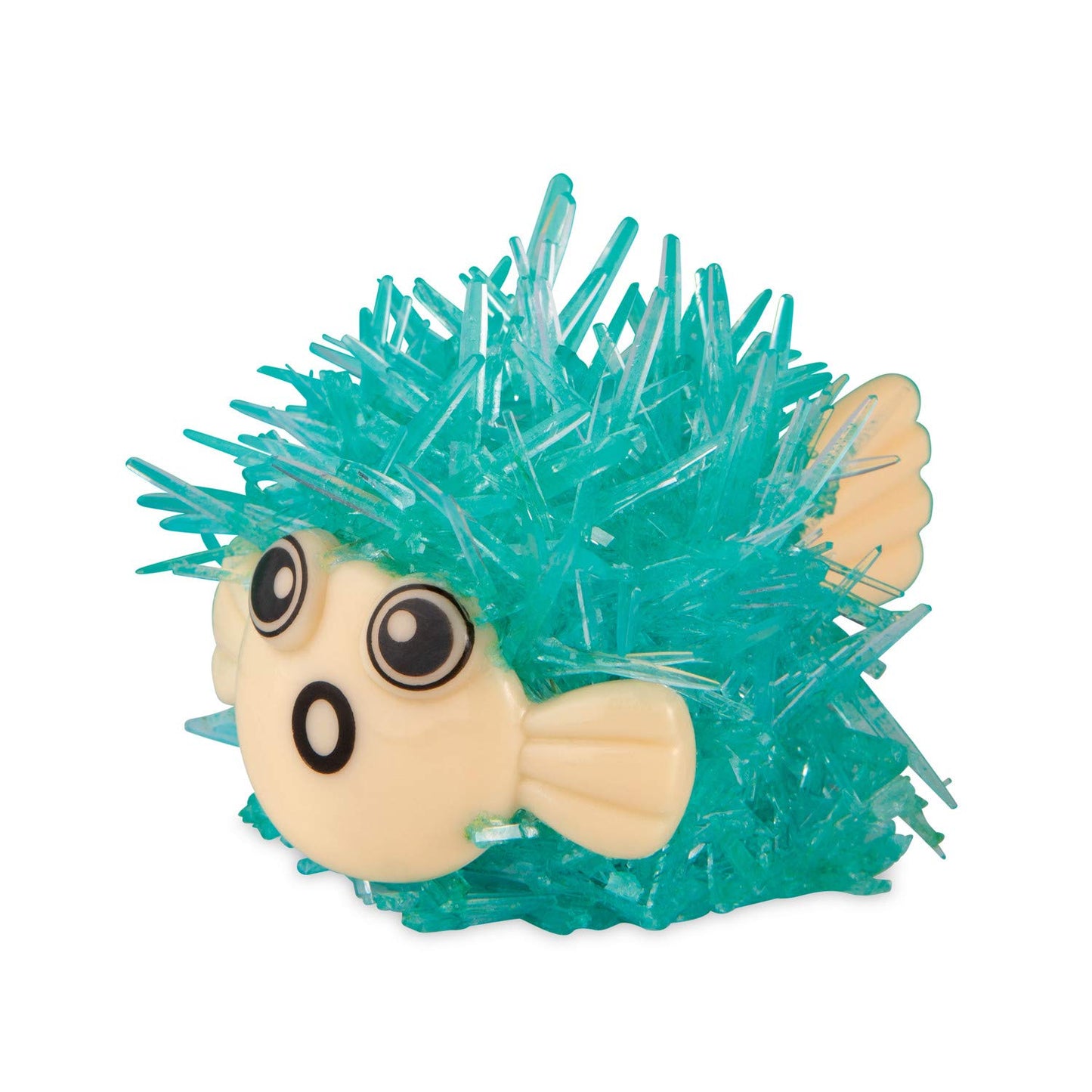 MindWare Crystal Growing Kits: Puffer Fish Set of 2 - Cute DIY Crystal Growing Kits for Kids & Teens - Funky mini Science Experiment in an 8pc kit
