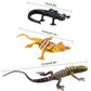 Gejoy 24 Piece Plastic Lizards for Kids Colorful Plastic Artificial Lizard Toys Action Figure Educational Toys for Kids Adults Gifts, 12 Designs