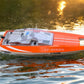 FT016 Remote Control Boat RC Submarine Ship Racing Speedboat 30km+ for Boys Adults Lake Pool Auto Water Cool, As Big as Feilun ft012 rc Boat (18.9")