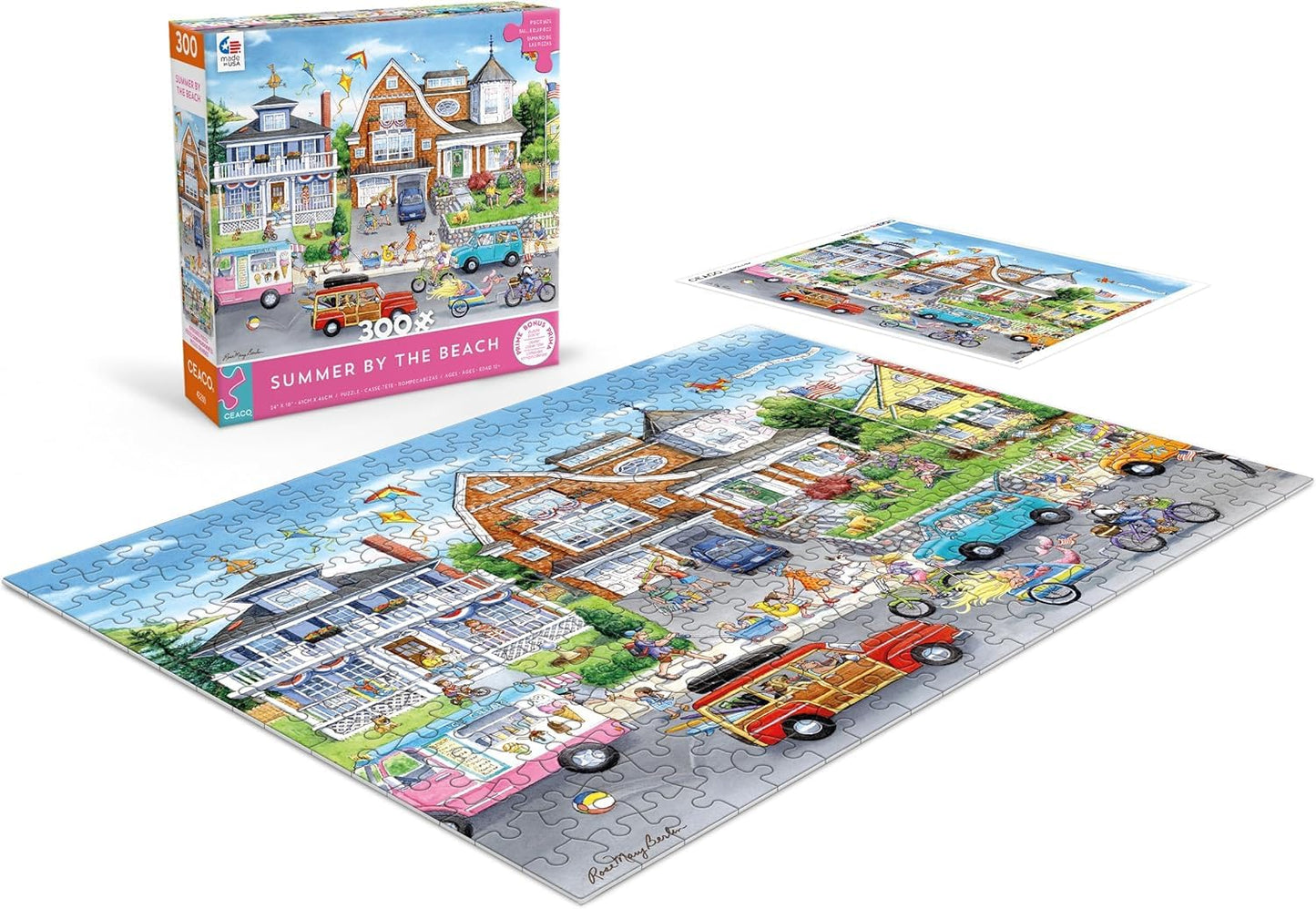 Ceaco - Summer by The Beach - 300 Piece Jigsaw Puzzle