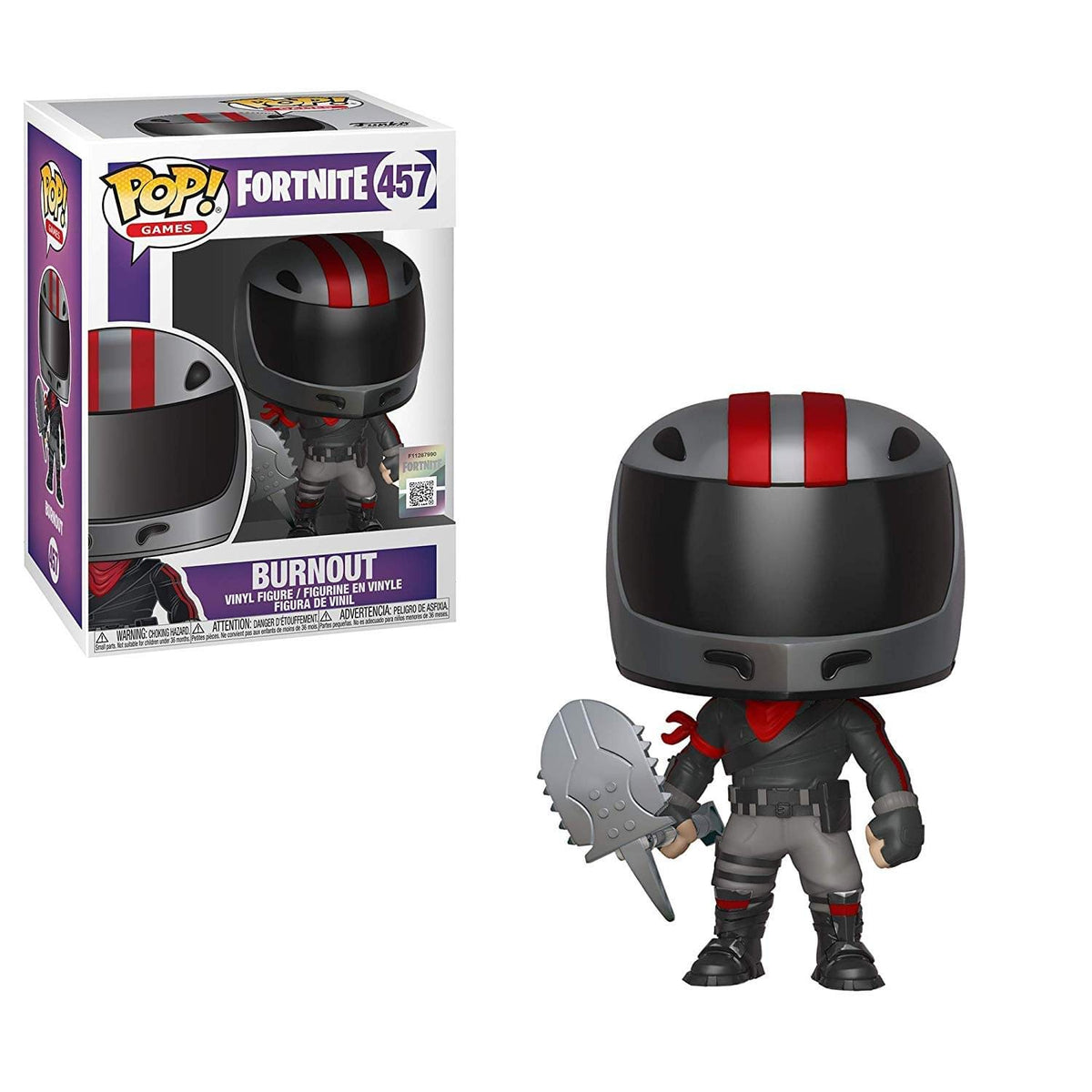 Funko Pop! Games: Fortnite - Burnout, Multicolor