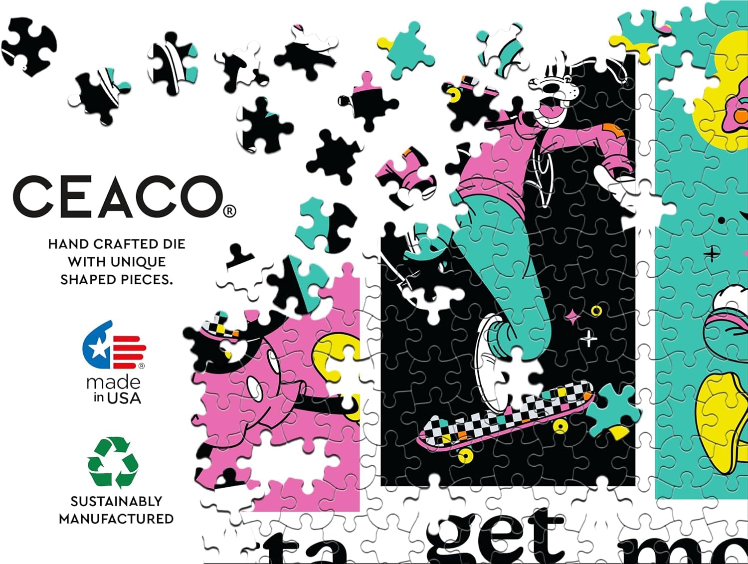 Ceaco - Disney Mickey and Friends - 200 Piece Puzzle for Kids Ages 8-10
