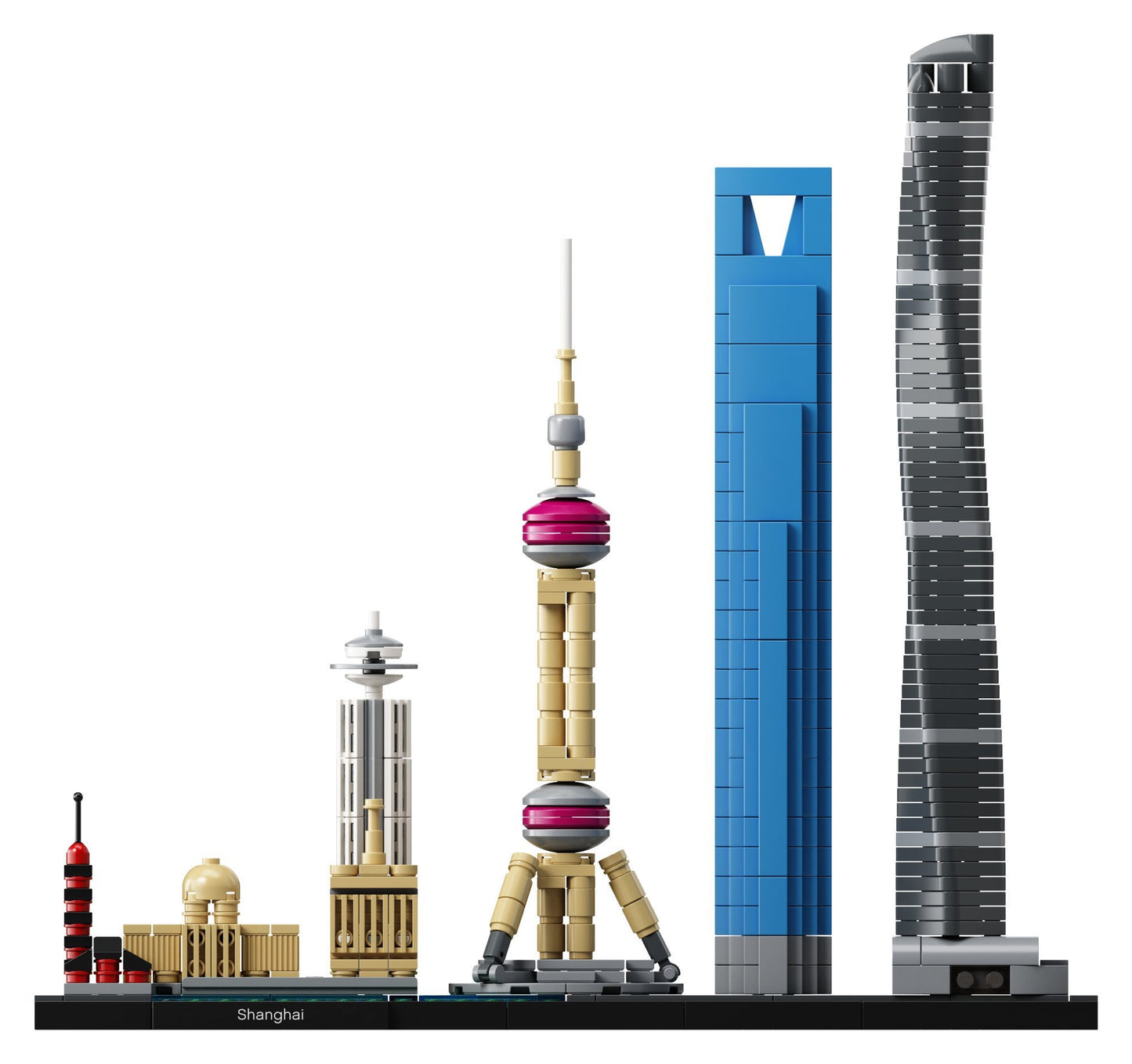 LEGO Architecture Shanghai 21039 Building Kit (597 Pieces)