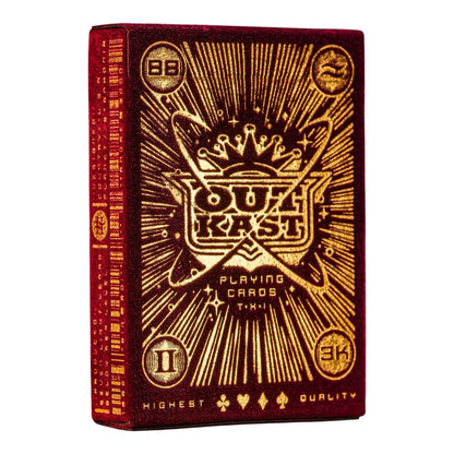 theory11 Outkast Premium Playing Cards, Poker Size Standard Index, Luxury Playing Cards